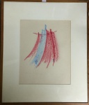 MARIA LEONTINA- Crayon s/ papel medindo 25 x 31 cm e 44 x 52 cm.