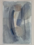 Samson Flexor, aquarela 1961, emoldurado, 23x15cm