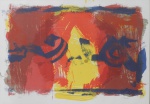 Anônimo, Sem Titulo, Gravura N. 28/70, medindo 48 cm x 68 cm, assinado no canto inferior direito, dat. 1994. EMOLDURADO