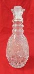 Garrafa cristal tcheco sem tampa - 37 cm de alt e 16 de diâm.