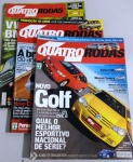 3 Revistas Quatro Rodas - No estado