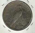 Moeda de Dólar PEACE  -   1922 - SOB - pátina natural.