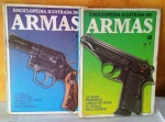 2 volumes de Enciclopédia ARMAS - 220pgs - no estado