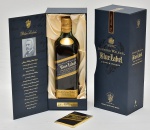 BEBIDA - Johhnie Walker BLUE LABEL - 21 Anos envelhecido - 700 ml - Lacrado, acondicionado em caixa original.