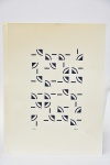 ATHOS BULCÃO - Sem título - Serigrafia, tiragem 12/50, assinada no canto inferior direito. Med.: 48x42 cm.