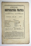RARO - JORNAL DE HORTICULTURA PRATICA. Vol. XVIII, número 5, Maio 1887. José Marques Loureiro e Junior Duarte de Oliveira - Porto. Ilustrado. 25 pp.