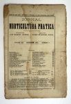 RARO - JORNAL DE HORTICULTURA PRATICA. Vol. XIV, número 9, Setembro 1883. José Marques Loureiro e Junior Duarte de Oliveira - Porto. Ilustrado. 25 pp.