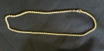 Maravilhoso cordão em transe lia em ouro 18k peso 5.6 grs. med. 45 cm .