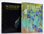 Conjunto de dois catálogos: Sotheby's - Art at Auction - 1986 - 1987 e 1987 - 1988. Paris 10 Décembre 2008 - med. 27,0 cm x 21, 5 cm