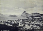 FOTOGRAFIA - MARC FERREZ - RIO DE JANEIRO - "Rio - Entrada da Barra". Fotografia impressa sobre papel, assinatura na chapa inferior direito e título no canto inferior esquerdo, circa 1890. Med.21 x 29 cm (a obra); 34 x 42 cm(moldura). Marcas do tempo. No estado. Coleção Particular Rio de Janeiro/RJ..