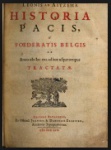 4 - Van Aitzema , Lieuwe - LEONIS AB AITZEMA - HISTORIA PACIS FOEDERATIS BELGIS. AB Anno 1621 ad. hoc ufque tempus TRACTATAE. LUGDUNI BATAVORUM, Ex Officina Joannis & Danielis ELSEVIER. 1654. Lieuwe van Aitzema (1600-1669) was a Dutch historian and statesman and was for thirty years resident for the towns of the Hanseatic League at the Hague, where he died. 1º Edição, 872 pp., 1fl. Índex. Encadernação em pleno couro. Med. 24x19 cm. Cod. MMC-2120