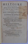 27 - Pernetty, Dom - HISTOIRE D'UN VOYAGE AUX ISLES MALOUINES, Fait en 1763, & 1764; AVEC DES OBSERVATIONS SUR LE DETROIT DE MAGELLAN, ET SUR , LES PATAGONS, Par DOM PERNETTY...TOME PREMIER & SECOND. A PARIS, Chez SAILLANT & NYON, Libraires, rue Saint-Jean-de beauvais; DELALAIN, Libraire, rue & à côte de la Comédie Françoife. M.DCC.LXX. (1770)AVEC APPROBATION ET PRIVILEGE DU ROI. Ex-libris, 2 Volumes; Tomo I 385 pp., TomoII, 334 pp., ricamente ilustrado com 16 pranchas desdobráveis. Encadernação em meio couro. Med. 19 x 13 cm. Cod. MMC-2585