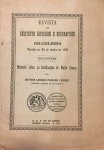 56 - Ferraz, Antonio Leoncio Pereira, 1898-1977- REVISTA DO INSTITUTO HISTORICO E GEOGRAPHICO BRASILEIRO Fundado no Rio de Janeiro em 1838. Boletim. Memoria sôbre as fortificações de Matto Grosso por Antonio Leoncio Pereira Ferraz (Primeiro Tenente de Artilharia). Rio de Janeiro 1930. Autografado pelo autor na portada, paginação de 506-566, ricamente ilustrado com mapas desdobráveis e fotografias. Encadernação original de época em brochura. Med. 24x17 cm. Cod. MMC-2594