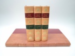 65 - La Pérouse, J. F. G. de; M. L. A. Milet-Mureau (Ed.) - A VOYAGE ROUND THE WORLD, IN THE YEARS 1785, 1786, 1787, AND 1788, By J. F. G. DE LA PÉROUSE: PUBLISHED COMFORMABLY TO THE DECREE OF THE NATIONAL ASSEMBLY, OF THE 22D OF ABRIL, 1791, AND EDITED BY M. L. A. MILET-MUREAU, BRIGADIER GENERAL IN THE CORPS OF ENGINEERS, DIRECTOR OF FORTIFICATIONS, EX-CONSTITUENT, AND MEMBER OF SEVERAL LITERARY SOCIETIES AT PARIS, IN THREE VOLUMES. TRANSLATE FROM FRENCH. LONDON: PRINTED FOR J. JOHNSON, ST. PAUL'S CHURCH YARD. 1798. Rara Primeira edição em língua inglesa do relato cativante da expedição malograda de 1785-1788 de La Pérouse, com uma das primeiras vistas de Santa Catarina, Brasil. Após a Guerra Revolucionária Americana, o Rei Luís XVI ordenou uma viagem de exploração rival com a do Capitão Cook. Os objetivos eram geográficos, científicos, etnológicos, econômicos, políticos e para explorar o Pacífico Norte e Sul, incluindo as costas do Extremo Oriente e Austrália. Jean-Francois de Galaup, Comte de La Pérouse recebeu o comando de dois navios (o Boussole & Astrolabe), que deixou a França em 1785. Depois de contornar o Cabo Horn, no início de 1786, chegaram ao Havaí em maio do mesmo ano. Depois de traçar o litoral durante os meses de verão, eles navegaram para a Califórnia, chegando em Monterey em 13 de setembro de 1786. Menos de 10 dias depois os navios partiram para a China via o Pacífico Sul, passando mais de um ano em águas asiáticas. La Pérouse chegou à Austrália em janeiro de 1788. Seis semanas mais tarde, ambos os navios naufragaram, atingindo um recife de coral fora da ilha Vanikoro. De acordo com os habitantes da Ilha, alguns marinheiros sobreviventes construíram um barco de dois mastros dos destroços do Astrolábio e partiram em direção ao oeste poucos meses depois. Seu destino permanece desconhecido. Durante sua viagem, o capitão enviou cartas com relatos de suas experiências durante a viagem. Ele também enviou o oficial francês J. Baptiste Barthélemy (Barão de Lesseps) para a Europa com jornais, gráficos e documentos. Em 1791 Louis Antoine Milet-Mureau foi comissionado para editar um livro a partir desses materiais, que foi publicado pela primeira vez na França em 1797. Traduções em inglês apareceram um ano mais tarde. Acompanha o Atlas com pranchas e mapas da edição da viagem do La Perouse, em elefant folio com pranchas e mapas encadernação moderna tendo uma das primeiras vistas de Santa Catarina, Brasil. Borba de Moraes, Brasiliana Itau, Bosch e outras bibliografias, ricamente ilustrado com mapas e pranchas desdobráveis. Encadernação moderna em meio couro; 23 x 15 cm. (cada); Atlas 44 x 28 cm. RARE FIRST EDITION. Frosntispício Vol. II e III em facsímile, observar também p. 449 do Vol. I.  in Three volumes 8vo. 9.0" x 5.75" Inches (LxB). Pp., x, (2) (errata), 532; x, 498; viii, 446 + 60 pp. of tables at rear.