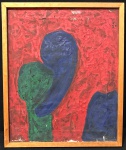 Elizabeth MURRAY (1940-2007) - óleo s/ tela, medindo: 40 cm x 48 cm (precisa restauro total) (obra estrangeira atribuídas)