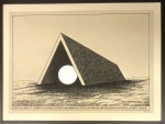ROBERTO MAGALHAES - gravura, tiragem P.I, medindo: 80 cm x 60 cm