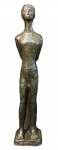Bruno GIORGI (1905-1993) - Linda escultura em bronze patinado, medindo: 90 cm alt.