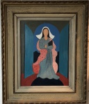 DJANIRA (1914-1979) - oleo s/ tela, medindo: 59 cm x 43 cm e 91 cm x 76 cm