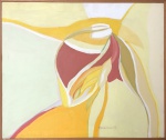 Maria POLO (1937-1983) - óleo s/ tela, datado 1977, medindo: 62 cm x 52 cm