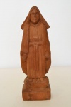 ELOSMAN - `Nossa Senhora das Graças` - escultura em madeira - 25 cm alt.