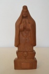ELOSMAN - `Nossa Senhora Aparecida` - escultura em madeira - 24 cm alt.