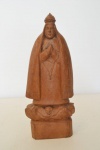 ELOSMAN - `Nossa Senhora da Conceição` - escultura em madeira - 25 cm alt.