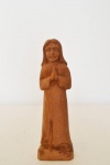 MANOEL - `Santo` - escultura em madeira -17 cm alt.