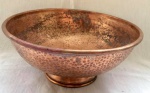 Bela bowl em cobre. Med. 22cm e 9cm de alt.
