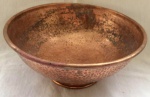 Bela bowl em cobre. Med. 22cm e 9cm de alt.