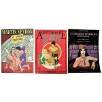 Três Revistas eróticas em quadrinhos: `O amor próprio` , `As aventuras de Liz e Beth` e `A Condessa vermelha` editora Martin Fontes. 