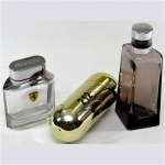 3 (tres) Vidros Perfumes para Coleção ferrari, 212 VIP, Malbec
