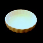 12 pçs Forma para tortinhas e afins em cerâmica vitrificada branca podendo ir a microondas diâmetro 8,0 cm