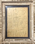 VICENTE DO REGO MONTEIRO - nanquim s/ papel, medindo: 19 cm x 27 cm e 31 cm x 39 cm