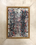 Antonio BANDEIRA (1922-1967) - óleo s/ tela, datado 62, medindo: 18 cm x 26 cm e 34 cm x 42 cm 