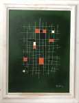 Mario SILÉSIO (1913-1990) - óleo s/ tela, datado 1957, medindo: 30 cm x 40 cm e 42 cm x 50 cm