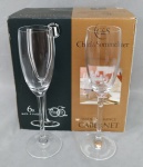 Caixa com 6 taças para Champagne, Cabernet