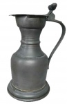 COLEÇÃO: RESTAURANTE CASA DA SUIÇA, jarra de pewter. medindo: 20 cm alt.