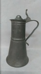 COLEÇÃO: RESTAURANTE CASA DA SUIÇA, Jarra de pewter. medindo: 26 cm alt.