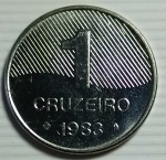 BRASIL - 1 CRUZEIRO ANO 1983 NO ESTADO FC.