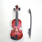 Mini Violino - Réplica com Riqueza de Detalhes - Medida : 8,5 X 2,5 cm. Ref.SILE636