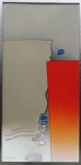 FUKUDA, Kenji (1943) "Composição", a.s.t.. 100 x 50 cm. Assinado.