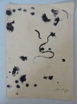 Antônio Bandeira - Nanquim sobre papel, com medidas de 29cm x 22cm. Assinado no cid.