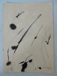 Antônio Bandeira - Nanquim sobre papel, com medidas de 29cm x 22cm. Assinado no cid.