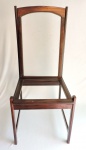 Design - Celina decorações - Bela cadeira feita em Jacarandá maciço. Precisa do revestimento da palhinha. Medidas de 107cm x 52cm x 46cm.