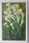 Vany Novello - Quadro "Flores", Assinado no Cid e datado de 1999 com medidas de 80cm x 50cm.