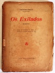 Livro ` Os Exilados ` por José Maria Bello, Rio de Janeiro, 1927, capa solta.