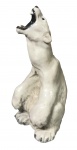 Perfeito escultura em porcelana, representando Urso, ROYAL COPENHAGEN, medindo: 33 cm alt.