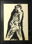 Jorge GUINLE (1947-1987) - Para colecionador, aquarela s/ papel, datado 76, Fase erótica, aquarela s/ papel, medindo: 55 cm x 82 cm e 72 cm x 1,01 cm 