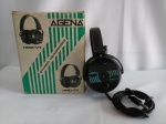 Fone de ouvido AGENA, segue em caixa original, não foram efetuados testes para verificar funcionamento; aprox. 20 x 15cm