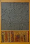 Alcindo Moreira Filho - Técnica mista sobre tela - sem título - 130 x 90 cm - 1986